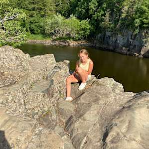 Interstate State Park, Taylors Falls, MN, overlooking the St. Croix River
