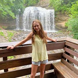 Cascade Falls in Osceola, WI