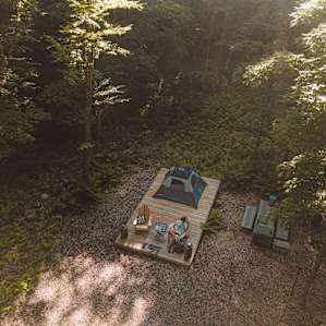 The aerial view