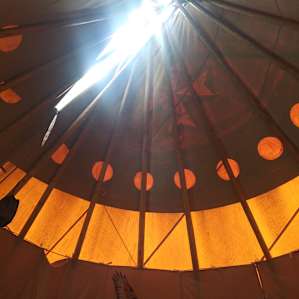 Painted Sacred Tipi