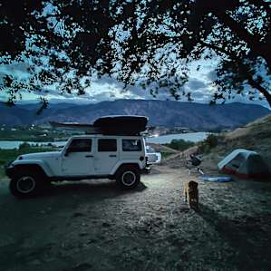 Great night time location for looking out at the stars