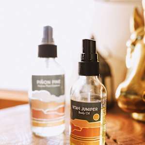 Liz and Paul create their own essential oils from local flora and fauna.
