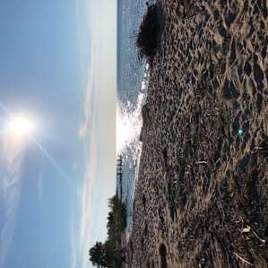 Early sunset from Cross Village Beach, 5-min walk from campsites