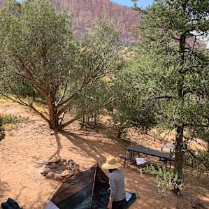Water Canyon Cliffside Tent 1