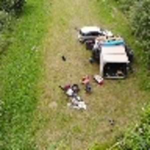 River Camping in the country