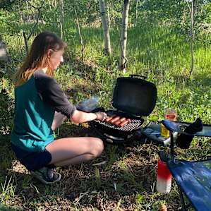 Cooking at our spot :)