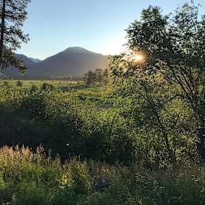View from our tent
