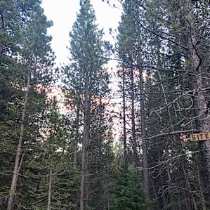 Longs Peak Staging Campsite