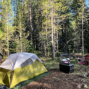 Longs Peak Staging Campsite