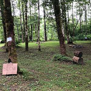 Right side of the campground