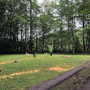 Left side of the campground