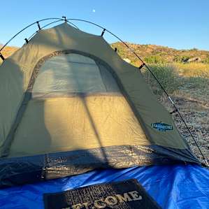 Our home for the weekend.