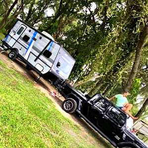 Liberty Bell and Freedom Chariot pulled in just fine. Had all the hook ups we needed