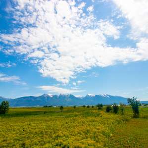 great mountain views from the camp site