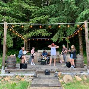 PLAY MUSIC ON OUR BEAUTIFUL STAGE!