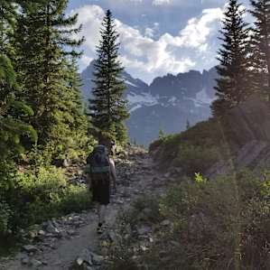 Campground was close to Maroon Bells