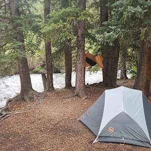 We could have fit at least 3 tents here.