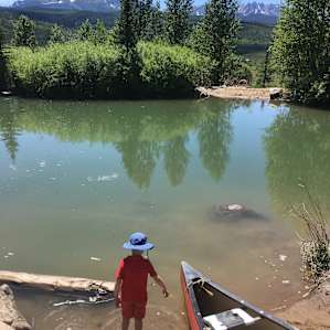 Time to canoe.