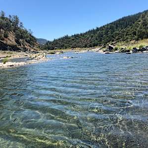 Eel river in July