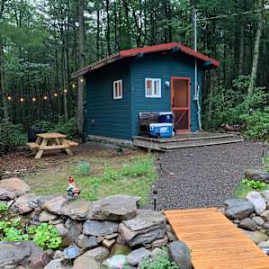 Cabin. Cozy and cute! Great stay for 1-2 people!