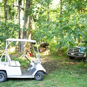 A golf cart is available for use throughout your stay.