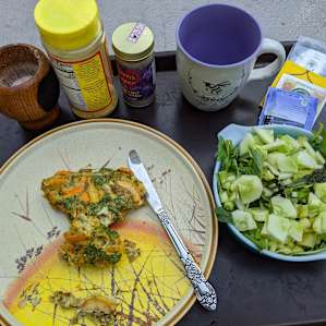 Farm breakfast - amazing!