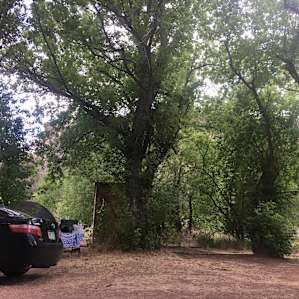 View of my campsite