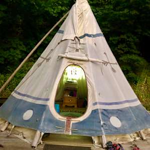Evening shot of Teepee #13