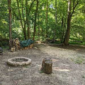 Camping at Pea Ridge