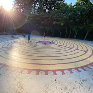We all enjoyed the labyrinth.