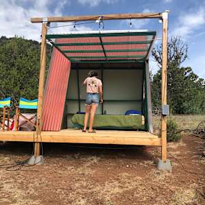 Cozy AF Transforming Tiny Cabin