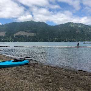 one of the 3 community beaches