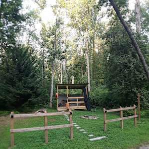 Perfect hammock platform makes for a great nights sleep in the fresh air under the stars