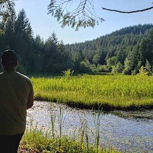 Private Meadow Dry RV n/Crater Lake