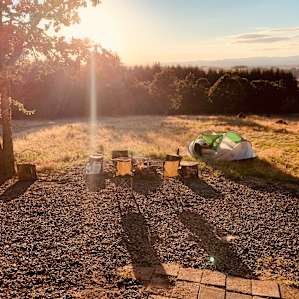 The Flying F Ranch bunkhouse