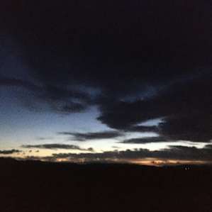A bit of the night sky. Once it got dark and clouds cleared the stars were in FULL FORCE!