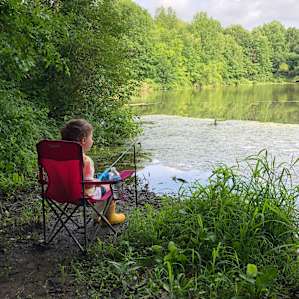 Serious fishing