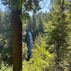 Nearby falls hike