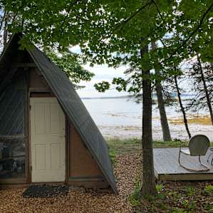 A-frame and platform