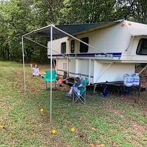 Our little setup