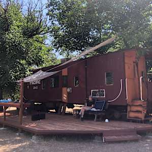 Caboose sleeper all welcome LGBTQ