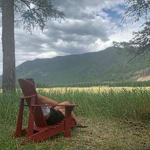 Incredible views from camp