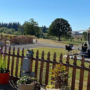 View from the tea garden!