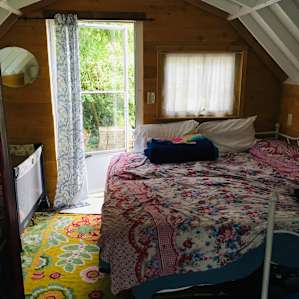 Clean and spacious interiors of the cottage.