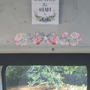 Creekside Glamping in a Bus