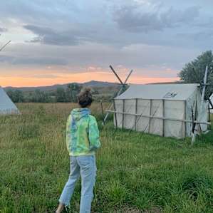 Small Cowboy Wall Tent