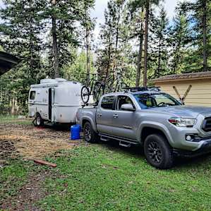 Our camping spot!