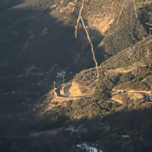 here’s one of the many roads that you will hear cars on
