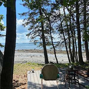 Off-grid Oceanfront Acadia A-frame