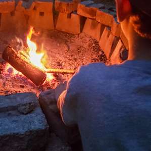 Fun around the campfire